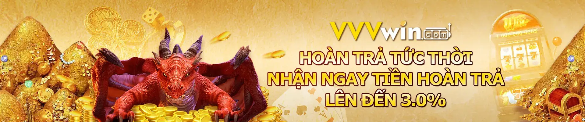 Vvvwin888 khuyến mãi hoàn trả lên đến 3%